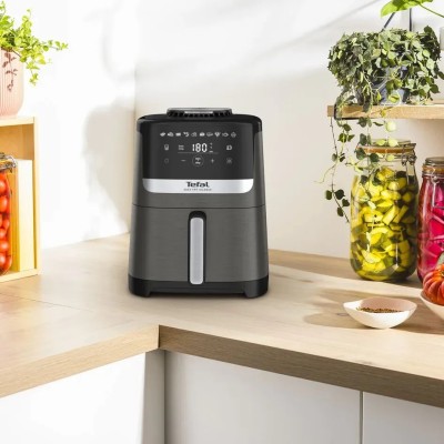 Мультипіч Tefal Easy Fry Silence, 1670Вт, чаша-5л, сенсорне керув., 10 програм, пластик, темно сірий-чорний (EY551HE0) Мультипіч Tefal Easy Fry Silence, 1670Вт, чаша-5л, сенсорне керув., 10 програм, пластик, темно сірий-чорний (EY551HE0)