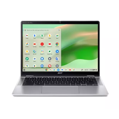 Ноутбук Acer Chromebook Spin CP314-2HN 14" WUXGA IPS Touch, Intel i3-N305, 8GB, F256GB, UMA, ChromeOS, сріблястий (NX.KYJEU.001)