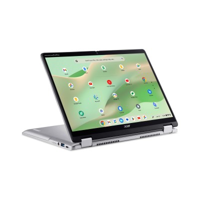 Ноутбук Acer Chromebook Spin CP314-2HN 14" WUXGA IPS Touch, Intel i3-N305, 8GB, F256GB, UMA, ChromeOS, сріблястий (NX.KYJEU.001)