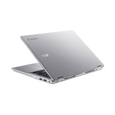 Ноутбук Acer Chromebook Spin CP314-2HN 14" WUXGA IPS Touch, Intel i3-N305, 8GB, F256GB, UMA, ChromeOS, сріблястий (NX.KYJEU.001)