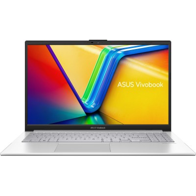 Ноутбук ASUS Vivobook Go 15 E1504FA-BQ1105 15.6" FHD IPS, AMD R3-7320U, 16GB, F512GB, UMA, NoOS, Сріблястий (90NB0ZR1-M01YF0)