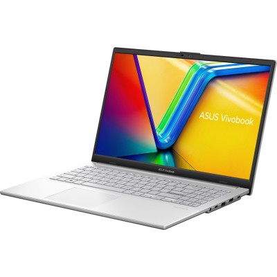 Ноутбук ASUS Vivobook Go 15 E1504FA-BQ1105 15.6" FHD IPS, AMD R3-7320U, 16GB, F512GB, UMA, NoOS, Сріблястий (90NB0ZR1-M01YF0)