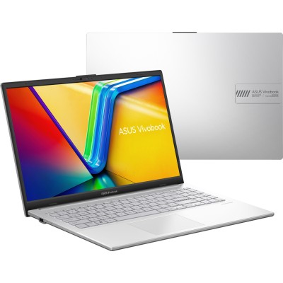 Ноутбук ASUS Vivobook Go 15 E1504FA-BQ1105 15.6" FHD IPS, AMD R3-7320U, 16GB, F512GB, UMA, NoOS, Сріблястий (90NB0ZR1-M01YF0)