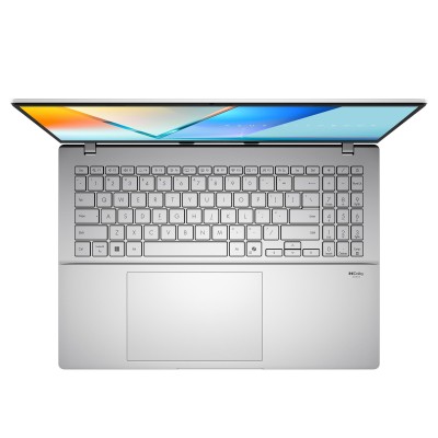 Ноутбук ASUS Vivobook S16 S3607CA-RP008 16" WUXGA IPS, Intel Ultra 7 255H, 16GB, F1TB, UMA, NoOS, Сріблястий (90NB16I1-M00090)
