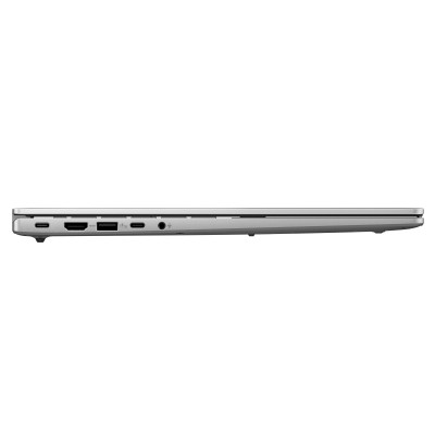 Ноутбук ASUS Vivobook S16 S3607CA-RP008 16" WUXGA IPS, Intel Ultra 7 255H, 16GB, F1TB, UMA, NoOS, Сріблястий (90NB16I1-M00090)