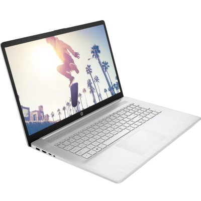 Ноутбук HP 17-cp3002ua 17.3" FHD IPS AG, AMD R7-7730U, 16GB, F512GB, UMA, DOS, сріблястий (826W9EA)