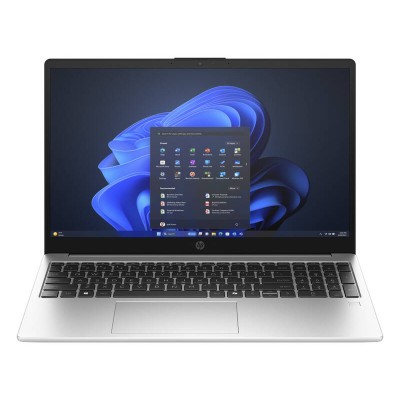 Ноутбук HP 250R-G10 15.6" FHD IPS, Intel 3-100U, 16GB, F512GB, UMA, Win11P, сріблястий (AD1T1ET)