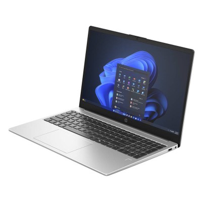 Ноутбук HP 250R-G10 15.6" FHD IPS, Intel 3-100U, 16GB, F512GB, UMA, Win11P, сріблястий (AD1T1ET)