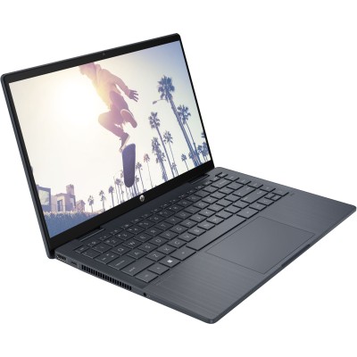 Ноутбук HP Pavilion x360 14-ek2006ua 14" FHD IPS Touch, Intel 3-100U, 8GB, F512GB, UMA, DOS, синій (BV5S3EA)