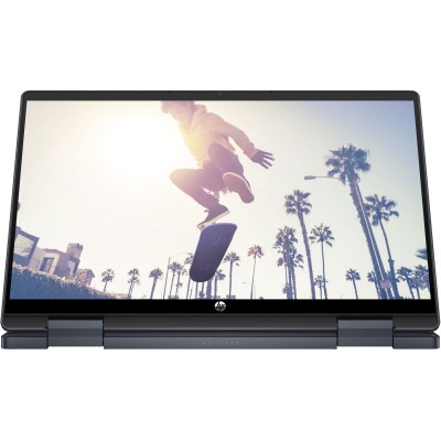 Ноутбук HP Pavilion x360 14-ek2006ua 14" FHD IPS Touch, Intel 3-100U, 8GB, F512GB, UMA, DOS, синій (BV5S3EA)