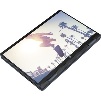 Ноутбук HP Pavilion x360 14-ek2006ua 14" FHD IPS Touch, Intel 3-100U, 8GB, F512GB, UMA, DOS, синій (BV5S3EA)