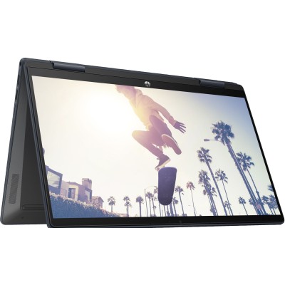 Ноутбук HP Pavilion x360 14-ek2006ua 14" FHD IPS Touch, Intel 3-100U, 8GB, F512GB, UMA, DOS, синій (BV5S3EA)