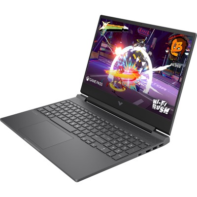 Ноутбук HP Victus 15-fb3014ua 15.6" FHD IPS AG, AMD R5-8645HS, 16GB, F512GB, NVD2050-4, DOS, сірий (BF1H7EA) Ноутбук HP Victus 15-fb3014ua 15.6" FHD IPS AG, AMD R5-8645HS, 16GB, F512GB, NVD2050-4, DOS, сірий (BF1H7EA)