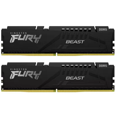 Пам'ять ПК Kingston DDR5 32GB KIT (16GBx2) 6000 FURY Beast EXPO (KF560C36BBE2K2-32)