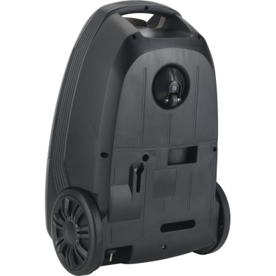 Пилосос Gorenje мішковий, 890Вт, 4л, HEPA, телескоп, LED-дисплей, турбощітка, чорний (VCE48AFBKGO)