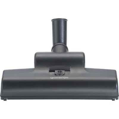 Пилосос Gorenje мішковий, 890Вт, 4л, HEPA, телескоп, LED-дисплей, турбощітка, чорний (VCE48AFBKGO)