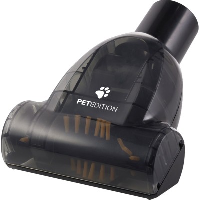 Пилосос Gorenje мішковий, 890Вт, 4л, HEPA, телескоп, LED-дисплей, турбощітка, чорний (VCE48AFBKGO)