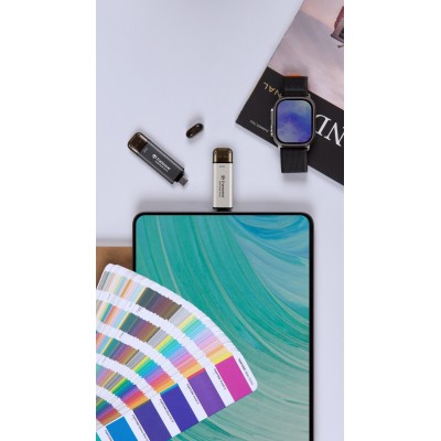 Портативний SSD Transcend 512GB USB 3.1 Gen 2 Type-A + Type-C ESD310 Чорний (TS512GESD310C) Портативний SSD Transcend 512GB USB 3.1 Gen 2 Type-A + Type-C ESD310 Чорний (TS512GESD310C)