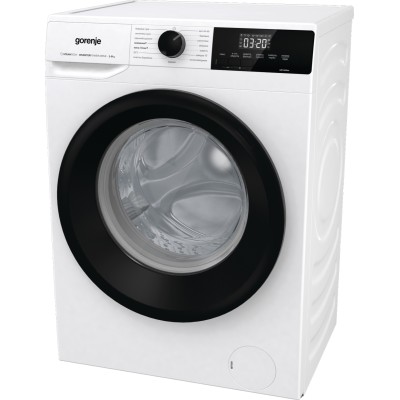 Прально-сушильна машина Gorenje фронтальна, 8(5)кг, 1400, A+, 55см, дисплей, пара, інвертор, білий (W3D2A854ADS)