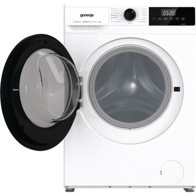 Прально-сушильна машина Gorenje фронтальна, 8(5)кг, 1400, A+, 55см, дисплей, пара, інвертор, білий (W3D2A854ADS)