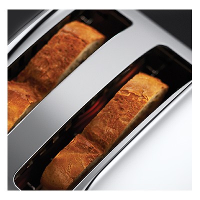 Тостер Russell Hobbs Chester 1200Вт, метал, сріблястий (23310-57)