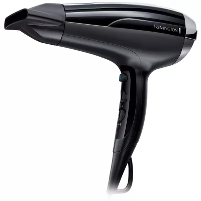 Фен Remington Pro-Air Shine, 2300Вт, 3 режими, дифузор,турмалінова іоніз-я, хол. обдув, чорний (D5215)