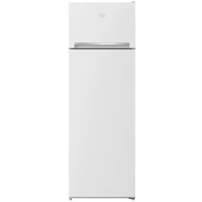 Холодильник Beko з верxн. мороз., 160x60x54, xолод.відд.-204л, мороз.відд.-46л, 2дв., A+, ST, білий (RDSA280K20W)