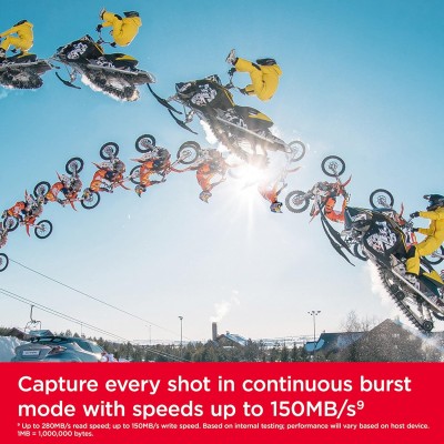 Карта пам'яті SanDisk SD 256GB C10 UHS-II U3 R280/W150MB/s Extreme Pro V60 (SDSDXEP-256G-GN4IN)