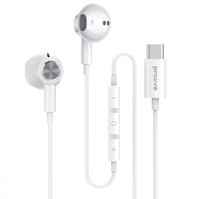 Провідні навушники Proove Echo (Type-C) (ECWE00000202) white