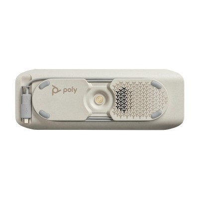 Спікерфон Poly Sync 40+ -M з адаптером BT700A, 3 x Bi-Mic, радіус 2,5 м, USB-A, USB-C, Bluetooth, сірий