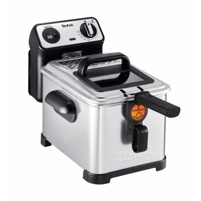 Фритюрниця Tefal Filtra Pro, 2400Вт, ємність-3л, механічне керув., від 150°C до 190°C нержавіюча сталь, чорний (FR511170)