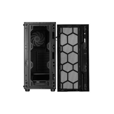 Корпус 2E GAMING Spero G2052 без БЖ 2xUSB3.0, 1xUSB2.0, 1x120мм ARGB, 2x120мм, VGA 345мм, LCS ready, TG Side Panel, ATX, чорний 