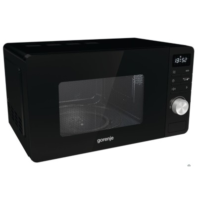 Мікрохвильова піч Gorenje, 20л, електр. керув., 800Вт, дисплей, чорний (MO20A3B) Мікрохвильова піч Gorenje, 20л, електр. керув., 800Вт, дисплей, чорний (MO20A3B)