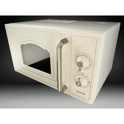 Мікрохвильова піч Gorenje, 20л, мех. керув., 700Вт, бежевий (MO4250TCLI) Мікрохвильова піч Gorenje, 20л, мех. керув., 700Вт, бежевий (MO4250TCLI)