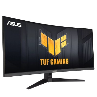 Монітор Asus 34" TUF Gaming VG34VQ3B 2xHDMI, 2xDP, 4xUSB, MM, VA, 3440x1440, 21:9, 180Hz, 1ms, DCI-P3 90%, CURVED, AdaptiveSync,