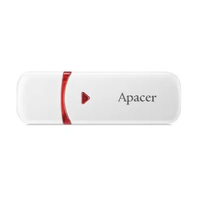 Накопичувач Apacer 32GB USB 2.0 Type-A AH333 Білий (AP32GAH333W-1)