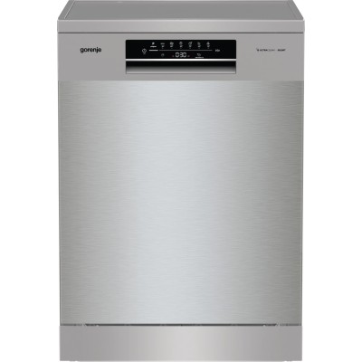 Посудомийна машина Gorenje, 16компл., A+++, 60см, дисплей, 3 кошика, AquaStop, сірий (GS643E90X)