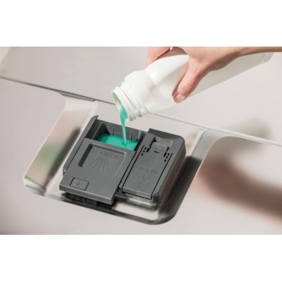 Посудомийна машина Gorenje, 16компл., A+++, 60см, дисплей, 3 кошика, AquaStop, сірий (GS643E90X)