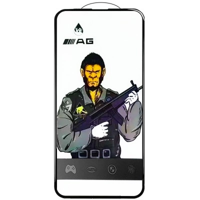 Захисне скло 5D Anti-static Matte (тех.пак) для Apple iPhone 15 Pro Max (6.7") Чорний Захисне скло 5D Anti-static Matte (тех.пак) для Apple iPhone 15 Pro Max (6.7") Чорний