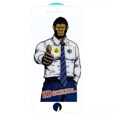 Захисне скло iPhone 7/8/SE 2020/SE 2 5D Anti-static Pro (тех.пак) Білий