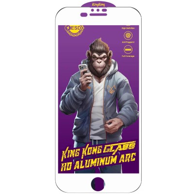 Захисне скло 5D Anti-static Purple (тех.пак) для Apple iPhone 7 plus / 8 plus (5.5") Білий Захисне скло 5D Anti-static Purple (тех.пак) для Apple iPhone 7 plus / 8 plus (5.5") Білий