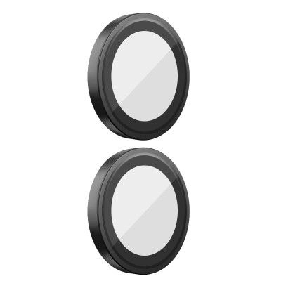 Захисне скло BlueO Metal на камеру для Apple iPhone 16 (6.1") / 16 Plus (6.7") Чорний / Black Захисне скло BlueO Metal на камеру для Apple iPhone 16 (6.1") / 16 Plus (6.7") Чорний / Black