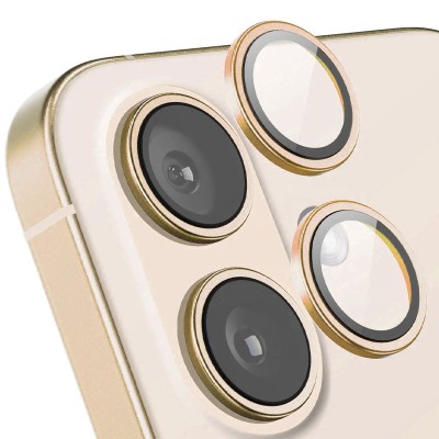 Захисне скло Metal Classic на камеру (в упак.) для Apple iPhone 16 (6.1") / 16 Plus (6.7") Золотий / Gold Захисне скло Metal Classic на камеру (в упак.) для Apple iPhone 16 (6.1") / 16 Plus (6.7") Золотий / Gold