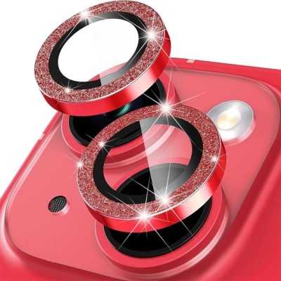 Захисне скло Metal Sparkles на камеру (в упак.) для Apple iPhone 15 (6.1") / 15 Plus (6.7") Червоний / Red Захисне скло Metal Sparkles на камеру (в упак.) для Apple iPhone 15 (6.1") / 15 Plus (6.7") Червоний / Red