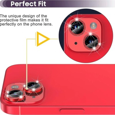 Захисне скло Metal Sparkles на камеру (в упак.) для Apple iPhone 15 (6.1") / 15 Plus (6.7") Червоний / Red Захисне скло Metal Sparkles на камеру (в упак.) для Apple iPhone 15 (6.1") / 15 Plus (6.7") Червоний / Red