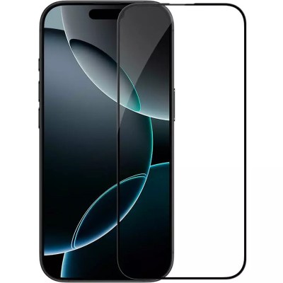 Захисне скло iPhone 16 Pro Nillkin (CP+ max 3D) (full glue) Чорний Захисне скло iPhone 16 Pro Nillkin (CP+ max 3D) (full glue) Чорний