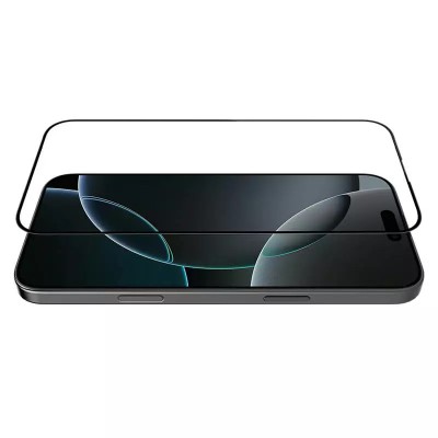 Захисне скло iPhone 16 Pro Nillkin (CP+ max 3D) (full glue) Чорний Захисне скло iPhone 16 Pro Nillkin (CP+ max 3D) (full glue) Чорний