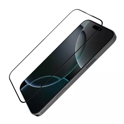 Захисне скло iPhone 16 Pro Nillkin (CP+ max 3D) (full glue) Чорний Захисне скло iPhone 16 Pro Nillkin (CP+ max 3D) (full glue) Чорний