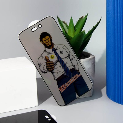 Захисне скло Privacy 5D Anti-Static (тех.пак) для Apple iPhone 13 / 13 Pro / 14 (6.1") Чорний Захисне скло Privacy 5D Anti-Static (тех.пак) для Apple iPhone 13 / 13 Pro / 14 (6.1") Чорний