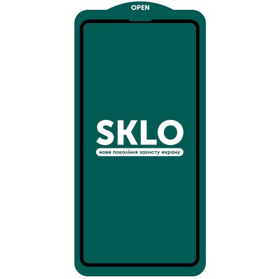 Захисне скло SKLO 5D (тех.пак) для Apple iPhone 15 / 16 (6.1") Чорний Захисне скло SKLO 5D (тех.пак) для Apple iPhone 15 / 16 (6.1") Чорний